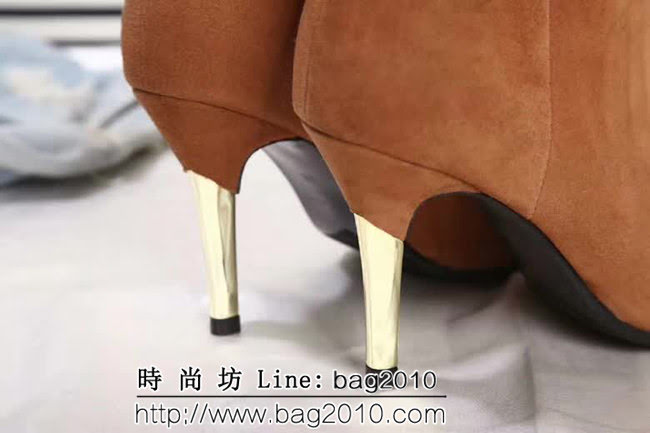 DIOR迪奧 專櫃同步新款 超仙氣質 焦碳色 高跟女靴 QZS2069